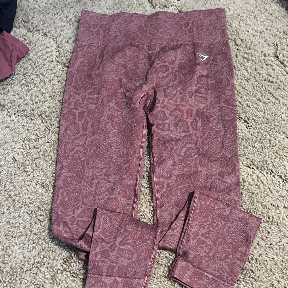 Gymshark women snake Print Leggings